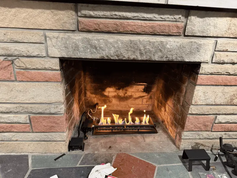 Gas Fireplace Service service by Shamrock Chimney