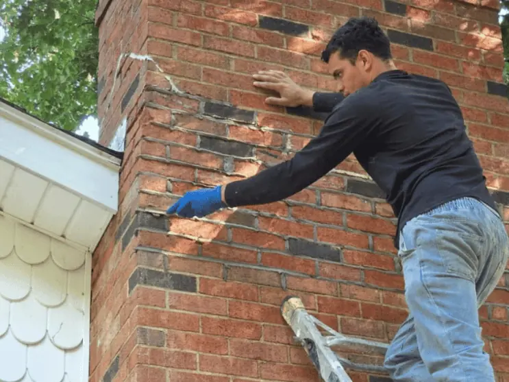 Tuckpointing & Repointing service by Shamrock Chimney